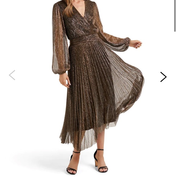 Evernew Sahara wrap plisse dress - Picture 2 of 8